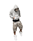 Shorty z nadrukiem UNISEX